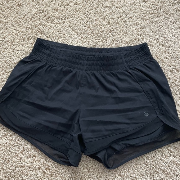 Athleta Mesh Racer Run Short 4 inch - Picture 3 of 9